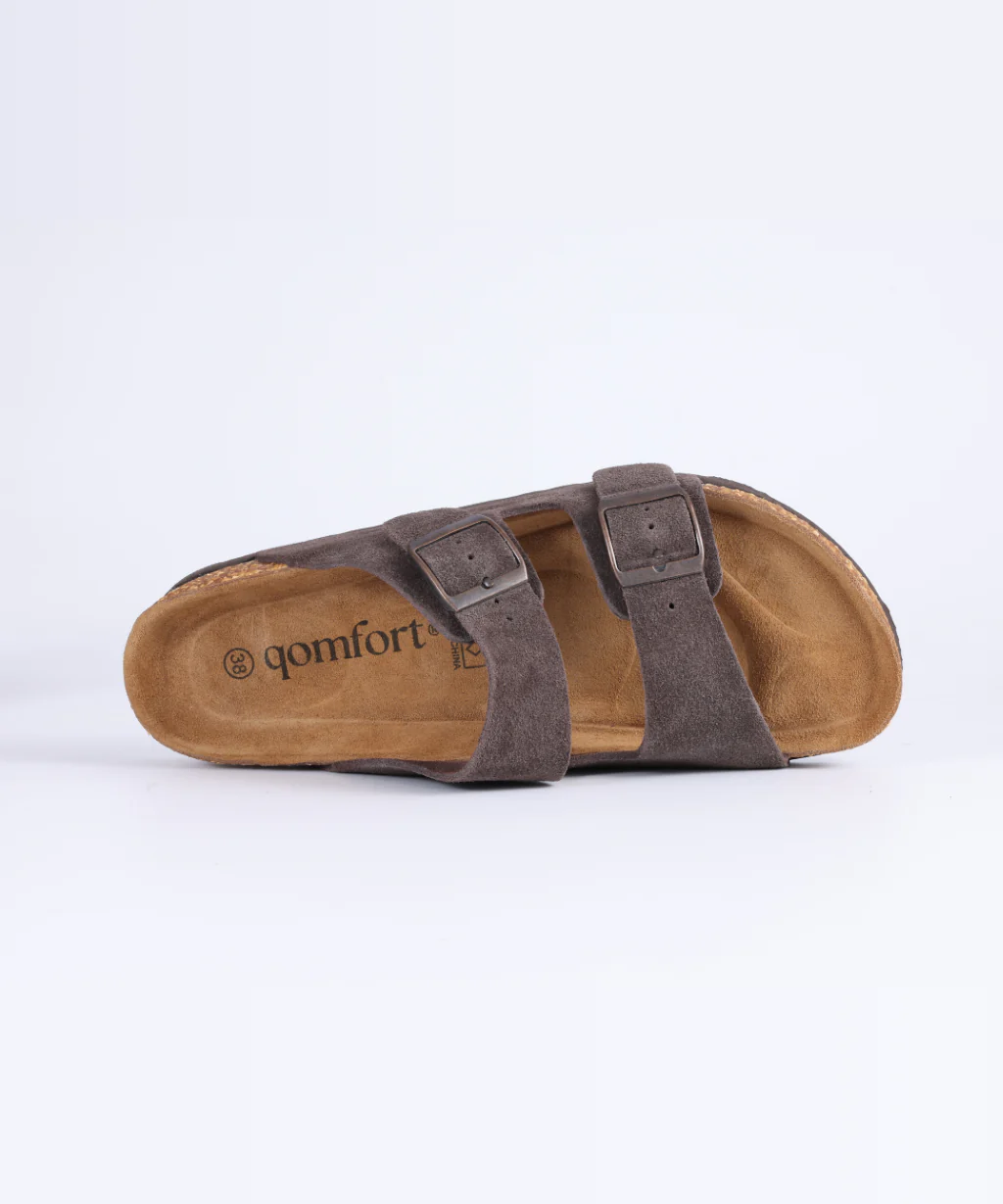 Premium Genuine Suede Sandals by Qomfort - Image 13